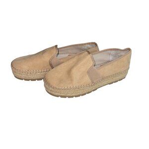 Circus By Sam Edelman Women Cora Loafers Size 8.5 Camel Manmade Elastic Slip On